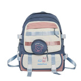 Nylon Large School Bags for Girl Laptop Backpacks Travel Rucksack