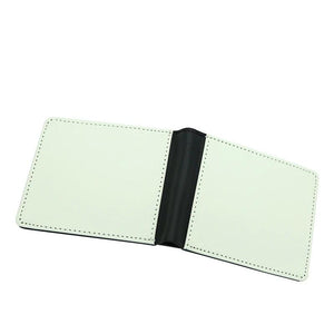 Personalized Leather Wallet - Custom Engraved Mens Wallet