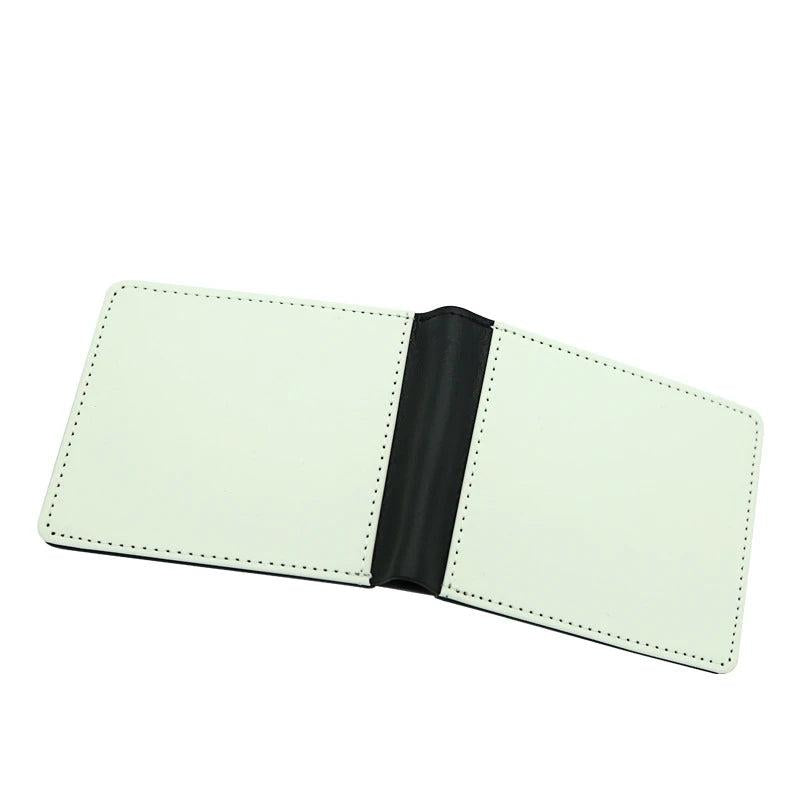 Personalized Leather Wallet - Custom Engraved Mens Wallet