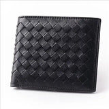 High Sheep Skin Men Wallet Knitting Style On Sales