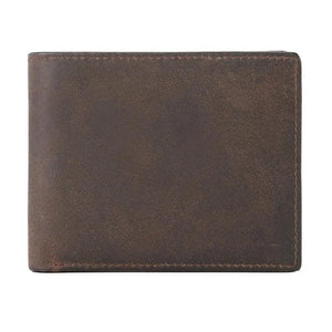 Crazy Horse Leather Wallet Dollar Wallet Men's Wallet
