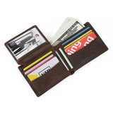 Crazy Horse Leather Wallet Dollar Wallet Men's Wallet
