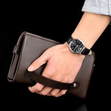 Men's Clutch Bag Anti-Theft Password Lock Business Wallet