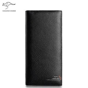 Kangaroo Kingdom Men Wallets Long Leather Wallet Purse