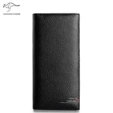 Kangaroo Kingdom Men Wallets Long Leather Wallet Purse