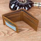Slim RFID Wallet Men Purses Leather Billeteras Carteira Masculina