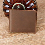 Slim RFID Wallet Men Purses Leather Billeteras Carteira Masculina