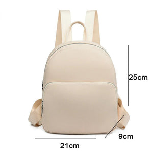 Small Women Backpack Waterproof Oxford Shoulder Bag Casual College Travel Bag