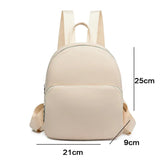 Small Women Backpack Waterproof Oxford Shoulder Bag Casual College Travel Bag