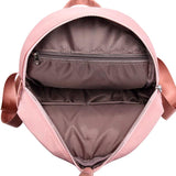 Small Women Backpack Waterproof Oxford Shoulder Bag Casual College Travel Bag