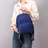 Small Women Backpack Waterproof Oxford Shoulder Bag Casual College Travel Bag