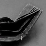 Biker Cowboy Men's Snap Wallet with Anti-Lose Chain