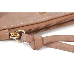 Women Wallet PU Leather Clutch Large Capacity Wear Resistant