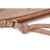 Women Wallet PU Leather Clutch Large Capacity Wear Resistant