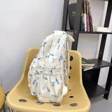 Waterproof Floral Travel Backpack for Women