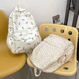 Waterproof Floral Travel Backpack for Women