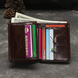 Anti-Theft RFID Leather Wallet
