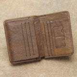 Anti-Theft RFID Leather Wallet