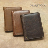Anti-Theft RFID Leather Wallet