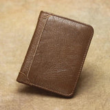 Anti-Theft RFID Leather Wallet