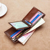 Men Wallet Leather Short Wallet Women Wallet Male Purse Heren Portemonnee