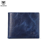 Men's Leather Wallet RFID Business Multi-Card Wallet Clip