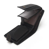 Men's RFID Leather Wallet Large Capacity Mony Bag