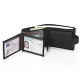 Men's RFID Leather Wallet Large Capacity Mony Bag