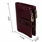 Men's Anti-theft RFID Leather Wallet