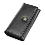 RFID Leather Lady's Wallet Long Hand Bag