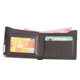Famous Leather Men Wallets High Gift Small Purse Male Billfold Wallet A132