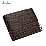 Famous Leather Men Wallets High Gift Small Purse Male Billfold Wallet A132