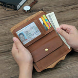 Summer Leather Wallet Crazy Horse Leather Wallet