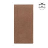 Men's Crazy Horse Leather Long RFID Wallet Anti theft US Dollar Clip