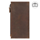 Men's Crazy Horse Leather Wallet with RFID Shield