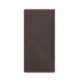 Leather Men's Wallet Crazy Horse Long slot Dollar Wallet