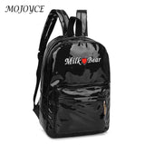 3Pcs/Set Solid Leather Backpack School Bag Travel Shopping
