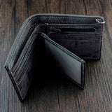 Men's Casual Wallet with Anti Thief Chain