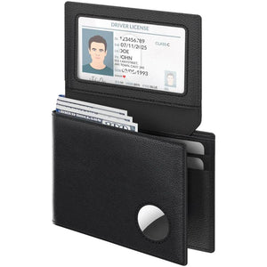 Men's Cowhide Bifold Wallet Short Large Capacity