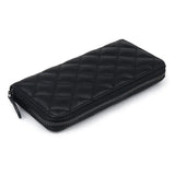 Sheepskin Long Wallet Clutch Bag Men's Women's Large Capacity