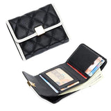 Cow Leather Wallet Women's Short Clip