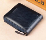 Classic Men's Leather Wallet with RFID Blocking