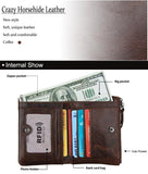 RFID Leather Short Wallet Men Purse in Pocket Men Wallet