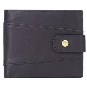 Oil Wax Leather Men Wallet Top Layer Cowhide Large Capacity Wallet