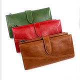 Men's Business Long Wallet PU Leather