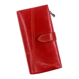 Men's Business Long Wallet PU Leather