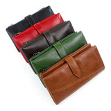Men's Business Long Wallet PU Leather