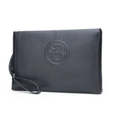 Leather Men's Clutch Wallet Male Purse Handy Bag Carteira Masculina