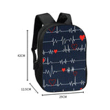 Nurse With Crown Backpack For Teenager Girls School Bags