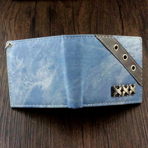 Student Casual Wallet with Anti Thief Chain